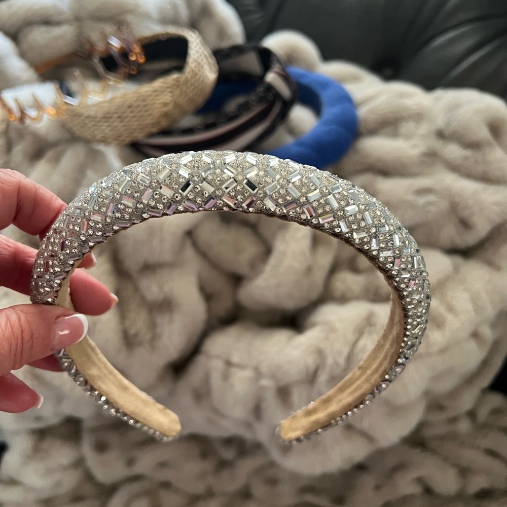 5 headbands Sparkly Funky Boho